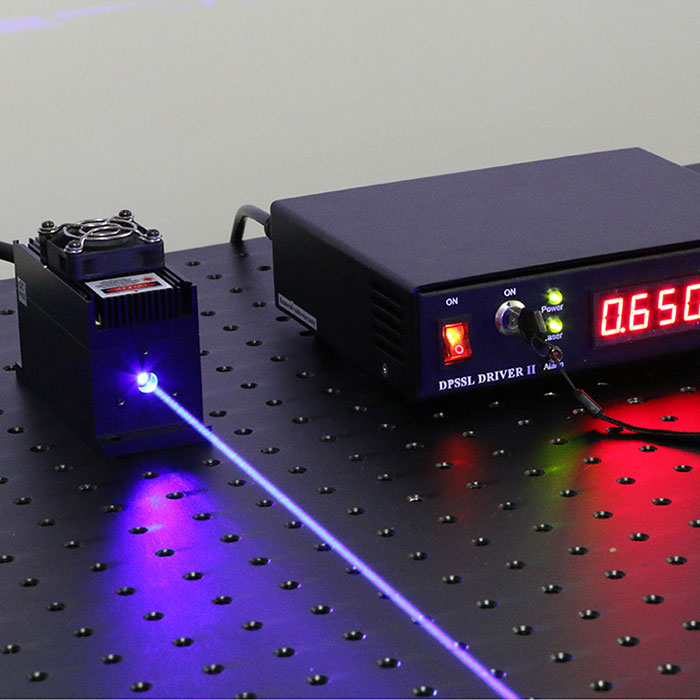 445nm 1200mW Blue Semiconductor Laser With Power Supply